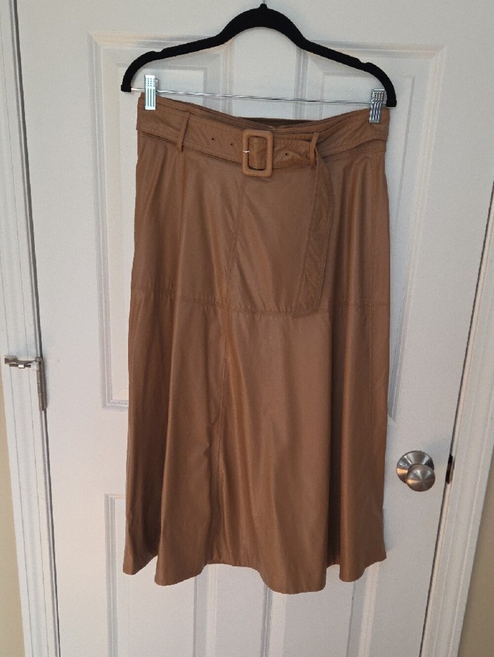 NWT Ann Taylor Faux Leather Skirt